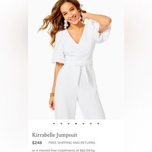 Lilly Pulitzer - Kirrabelle Jumpsuit - Size 12